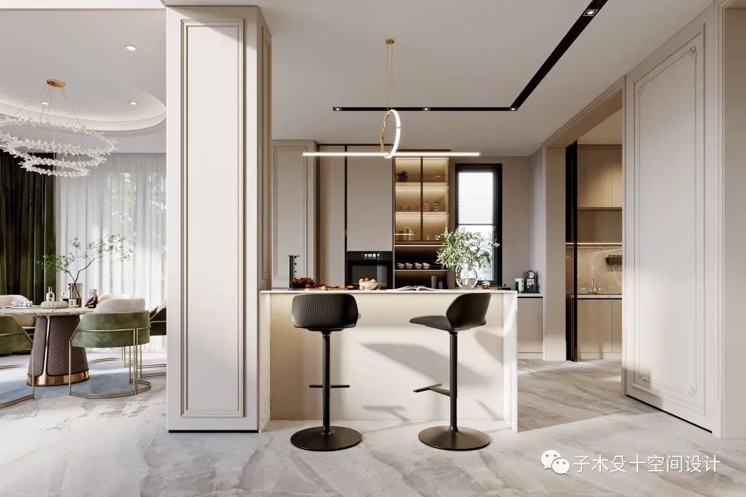 抚顺万科法式浪漫空间丨中国抚顺丨子木殳十空间设计-32