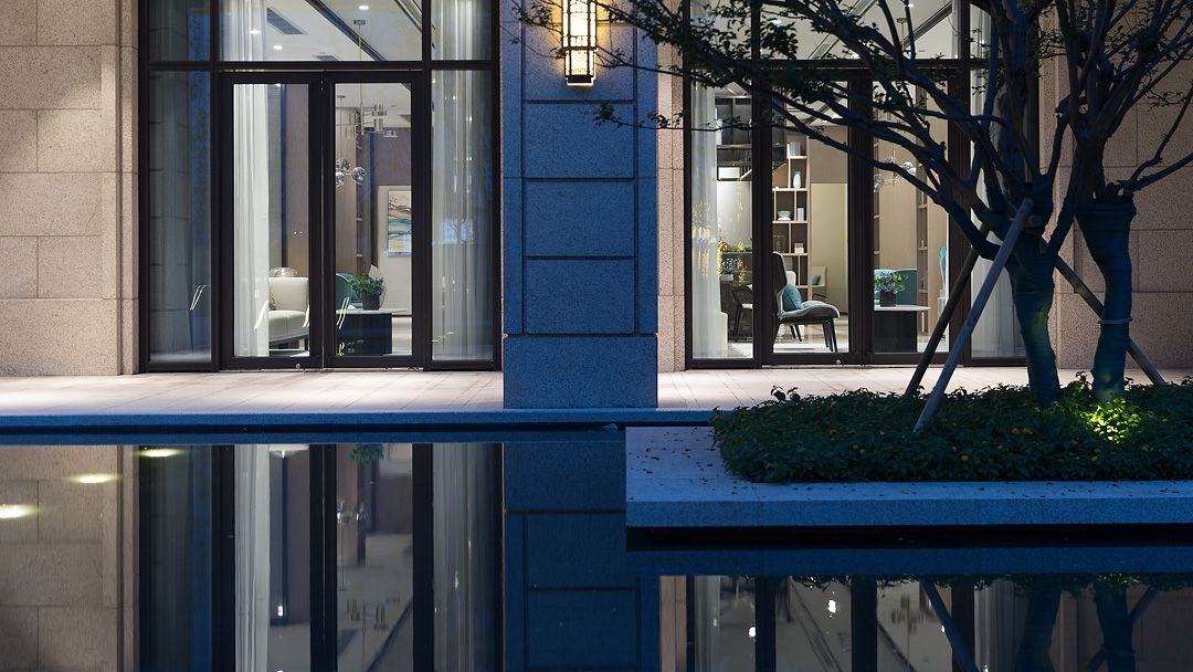 杭州绿都东澜府营销中心 | 运河之梦,水云光影-7