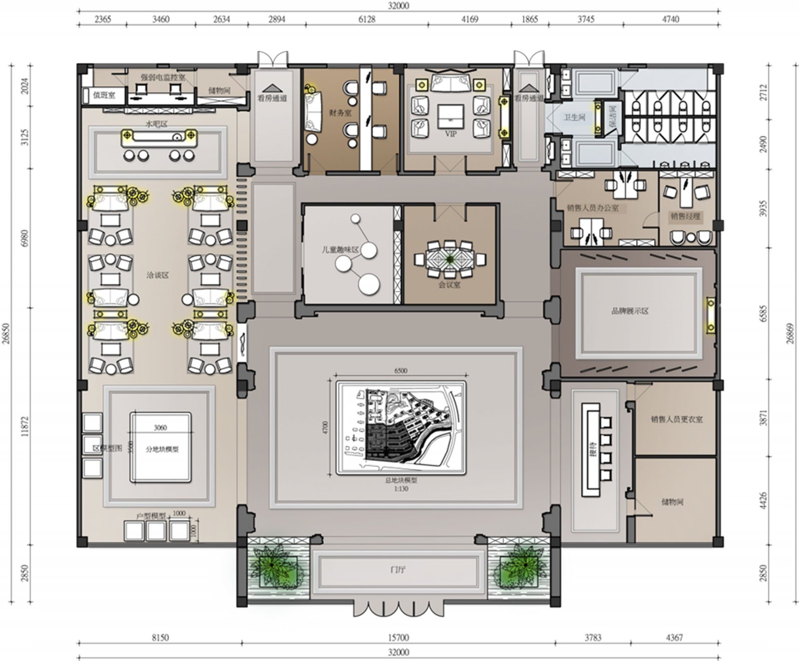 利川飞洋华府售楼部——游之形-27