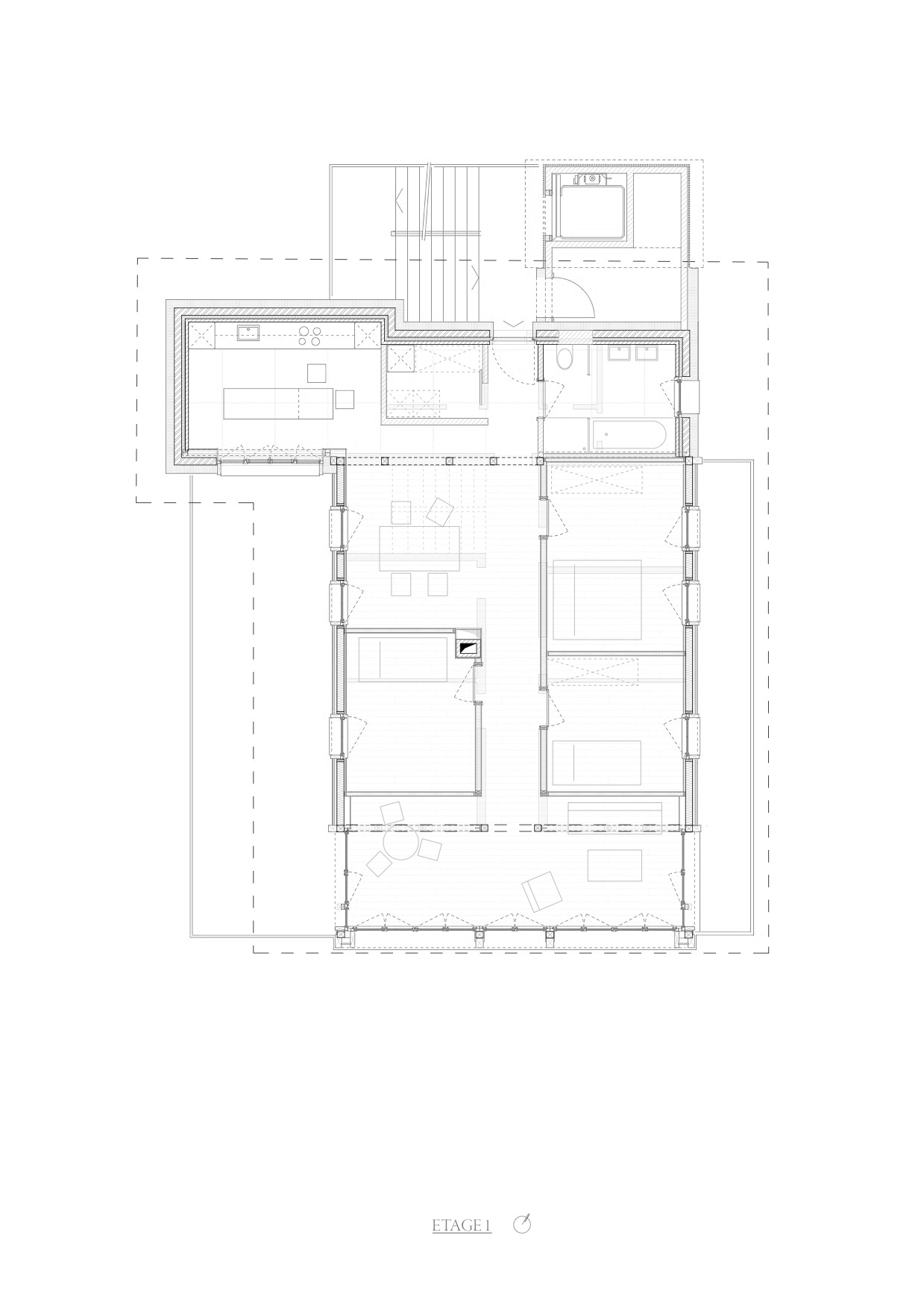 莱斯普雷阿尔卑斯宾馆丨瑞士丨Charly Jolliet Architecte-13