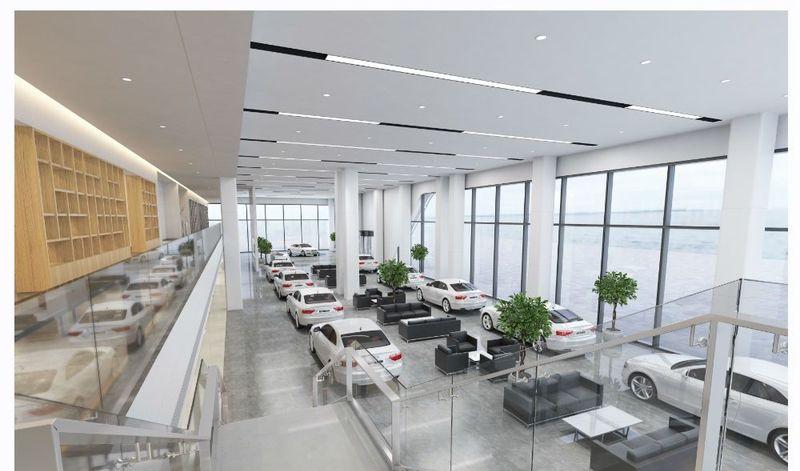 银虹汽车超市 | 现代简约设计诠释清新舒适空间-8