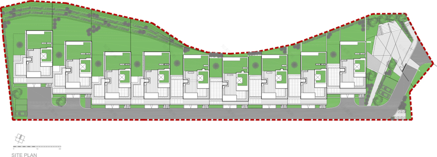 Roličky Houses · 融入环境的公寓建筑-24