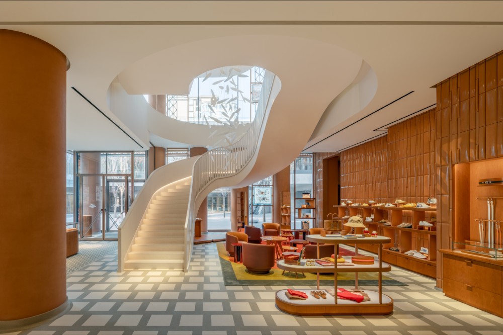 由RDAI设计的爱马仕旗舰店丨中国北京丨RDAI,Mamou  Mani Architects-0