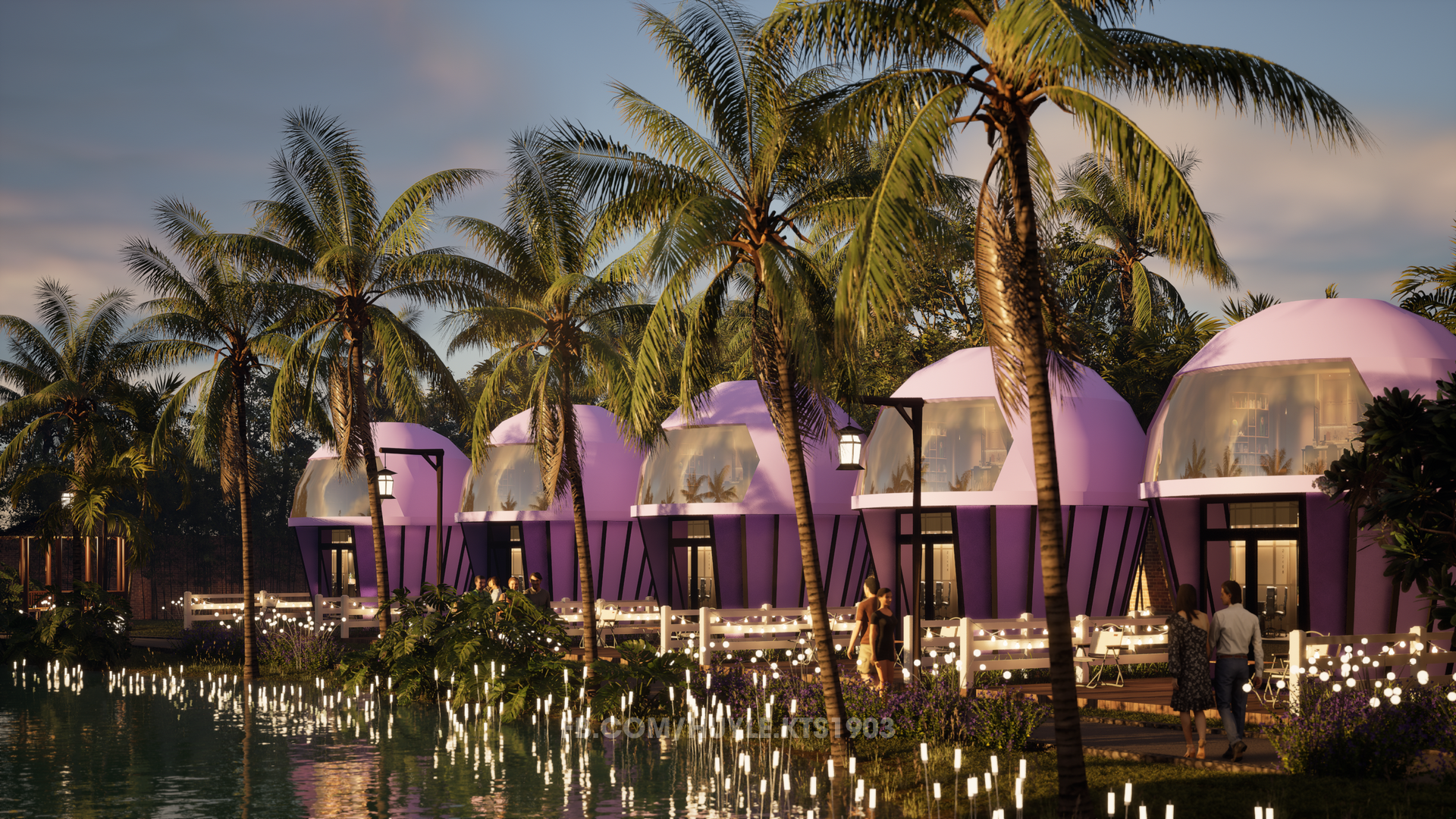 HT 度假村与露营地景观建筑设计丨越南-18