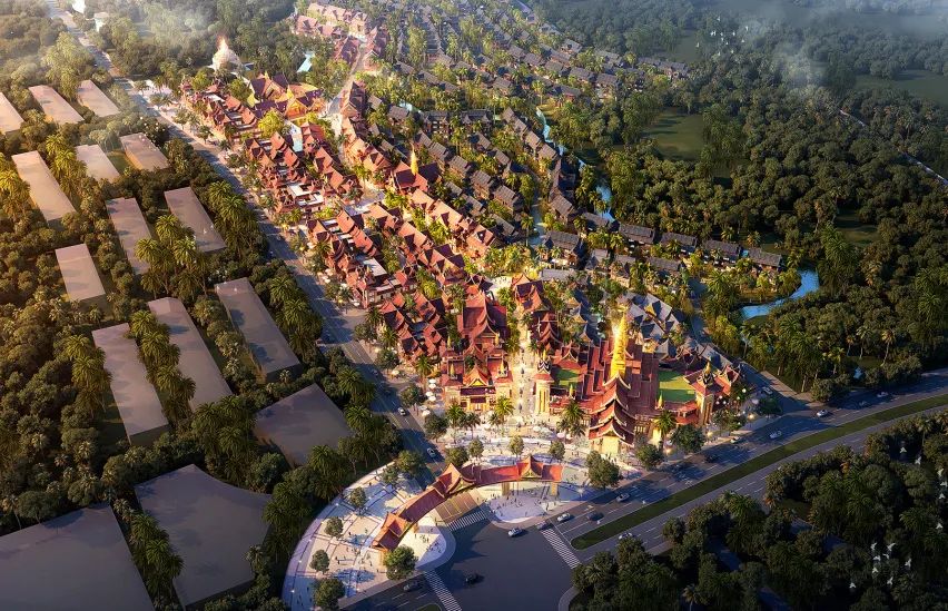 伟光汇通·云南傣族古镇丨中国德宏傣族景颇族自治州丨PTA上海柏涛北京事业部·设计五部-41