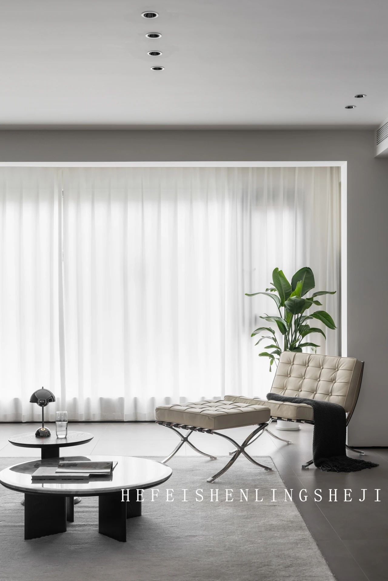 都会 1907 意式灰咖质感闲雅风致设计丨中国合肥丨深零设计-9