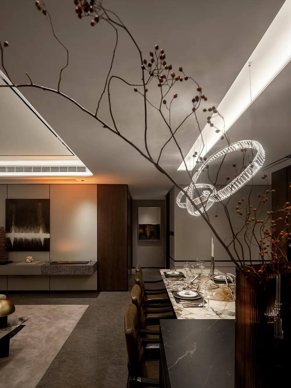 上海220㎡轻奢豪宅，一看就不是普通人家！-31