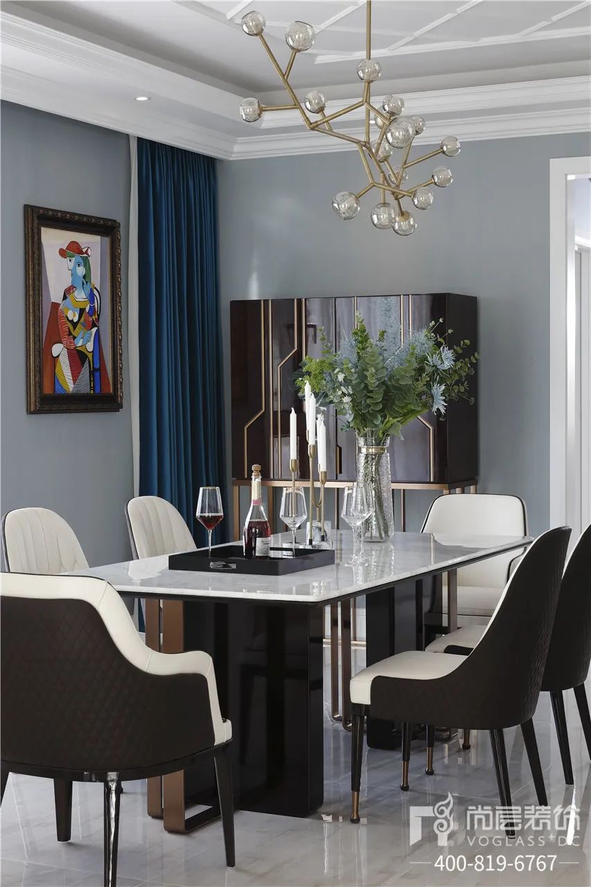 不输「李子柒的后院」！540㎡美式轻奢别墅设计，休闲舒适-28