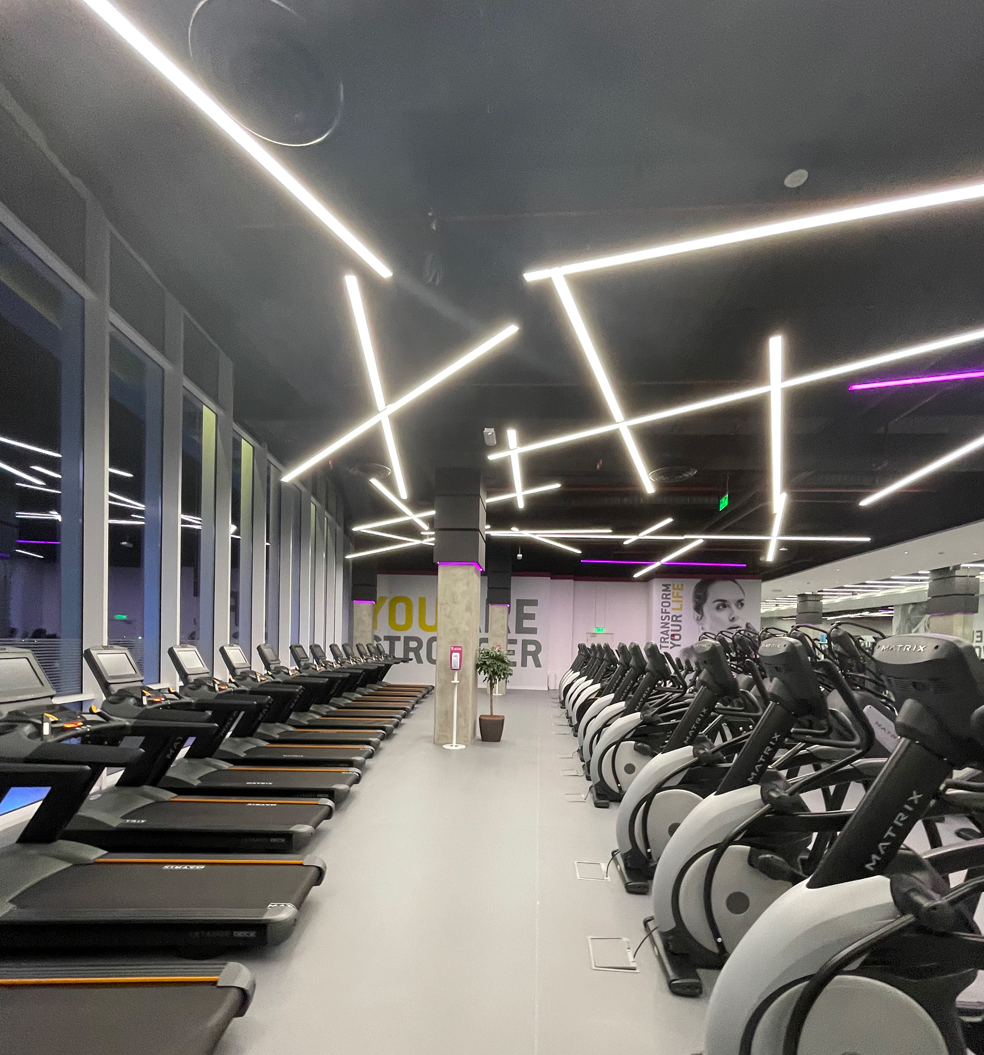 女士专用金仕堡健身房丨Archgroup-77