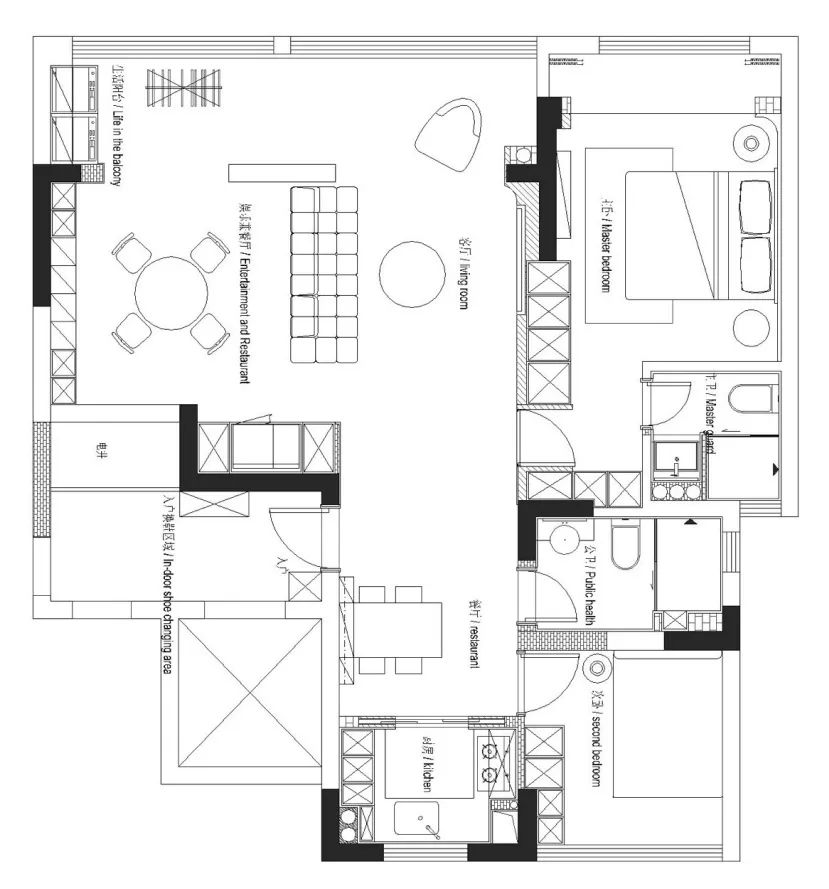 音乐老师的深色调温暖之家-43