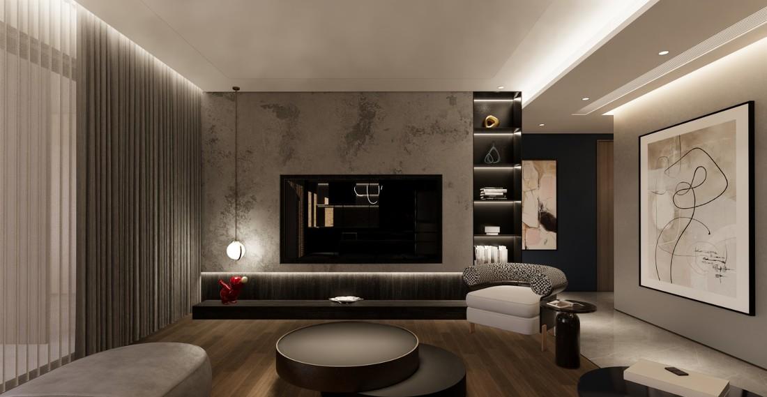 
[一心一舍|最新作品] 龙湖椿山现代简约 -2