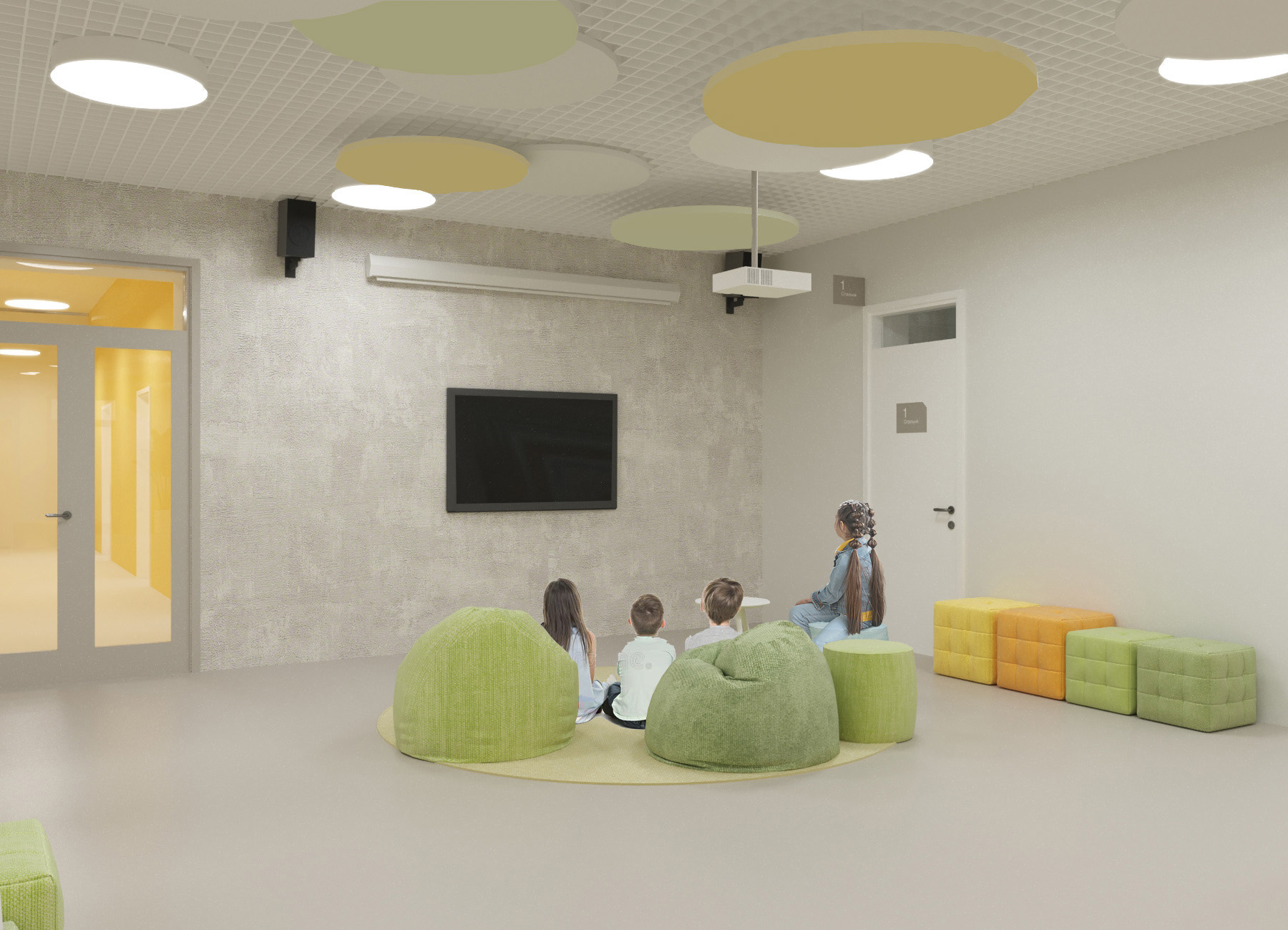 寄宿学校娱乐空间设计丨俄罗斯丨Liya Stavitskaya-20