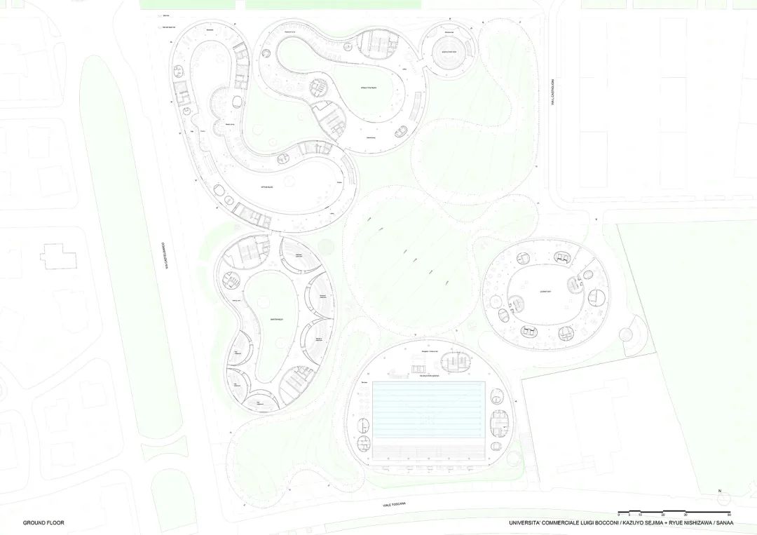 米兰博科尼大学新校区丨意大利米兰丨SANAA-52