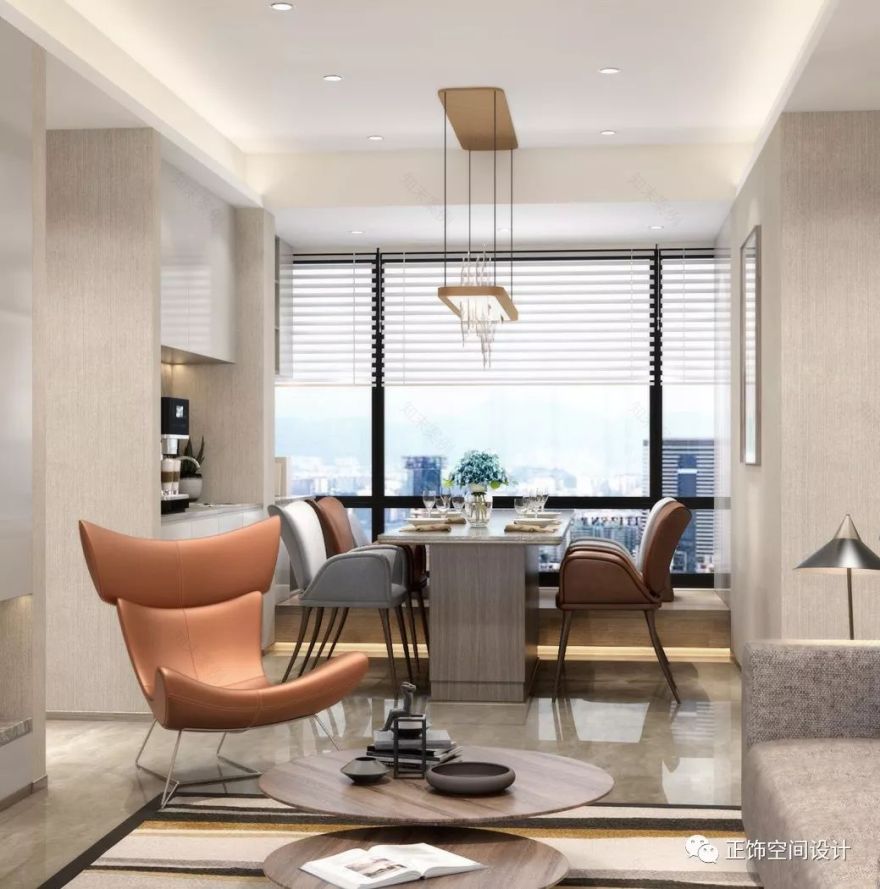 棕榈湾 100 平轻奢四房 | 三代同堂的现代城市生活-33