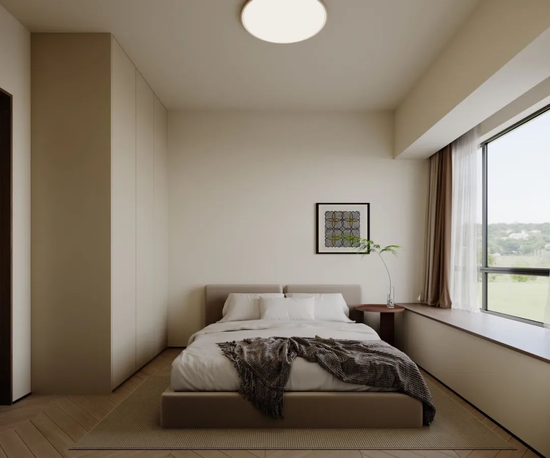 140㎡极简设计|四口之家的空间重生计划-54