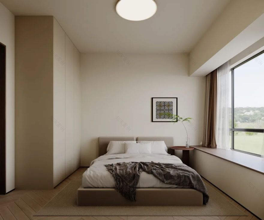 140㎡极简设计|四口之家的空间重生计划-54