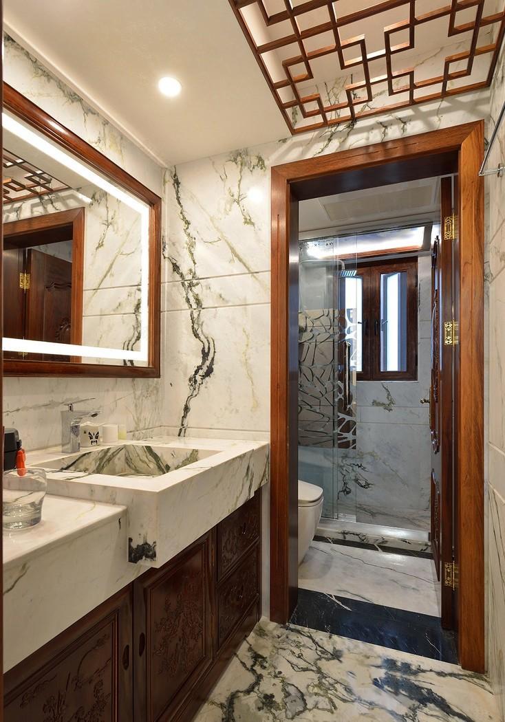 "成都古韵三居室 | 东方美学与现代生活的完美融合"-37