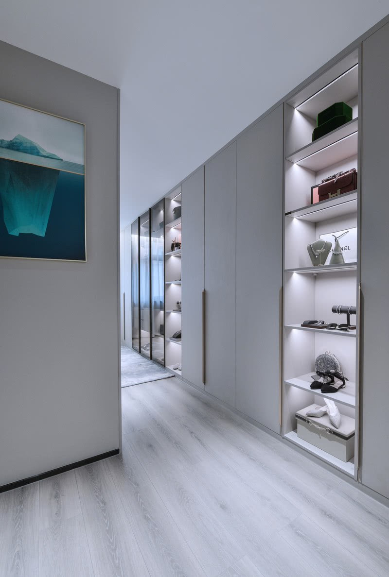 新疆乌鲁木齐·首府公馆A1户型样板房设计丨中国乌鲁木齐丨新疆室内设计联合汇“新设汇”-45