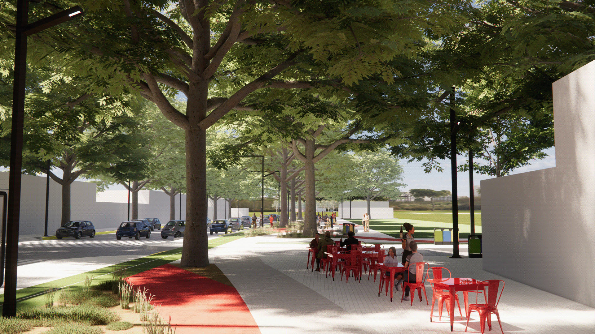 拉瓦列某地区可持续城市规划城市提案丨阿根廷门多萨-11