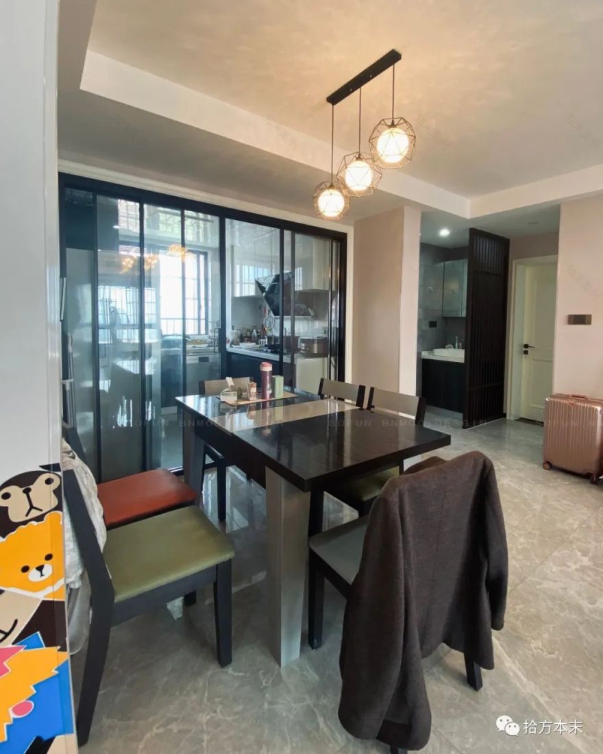 爆改120平出租房,焕然一新的现代简约风-22