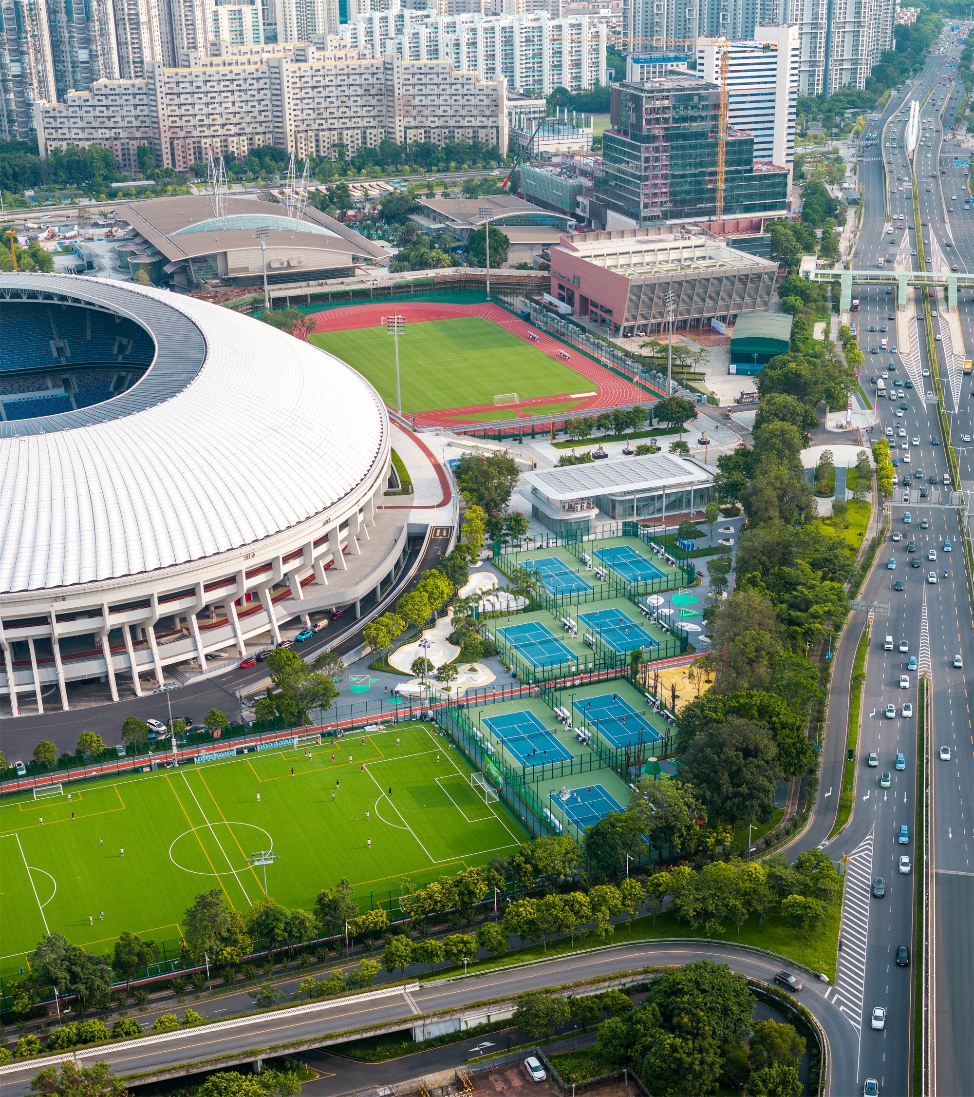 深圳市体育中心丨中国深圳丨LOLA Landscape Architects等-4