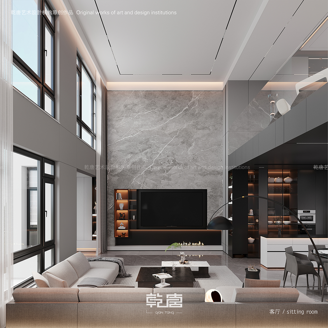 亿升水岸3#211私宅装修丨中国吉林丨TDD+e乾唐设计-40