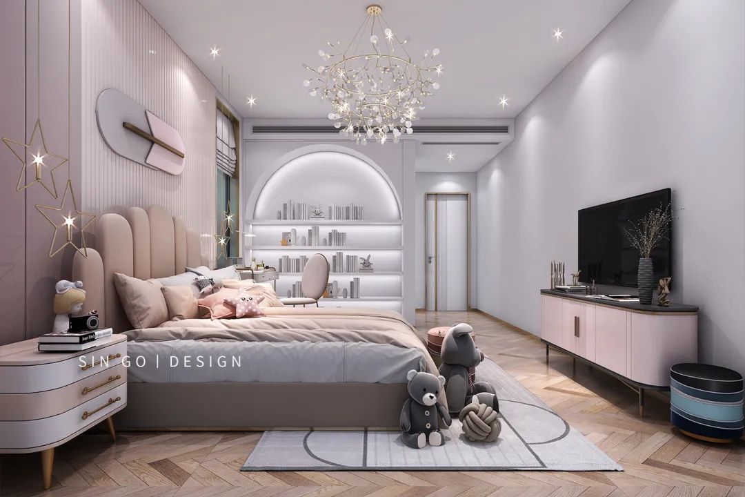 上海御湖香水湾轻奢别墅设计丨中国上海丨星杰国际设计-59