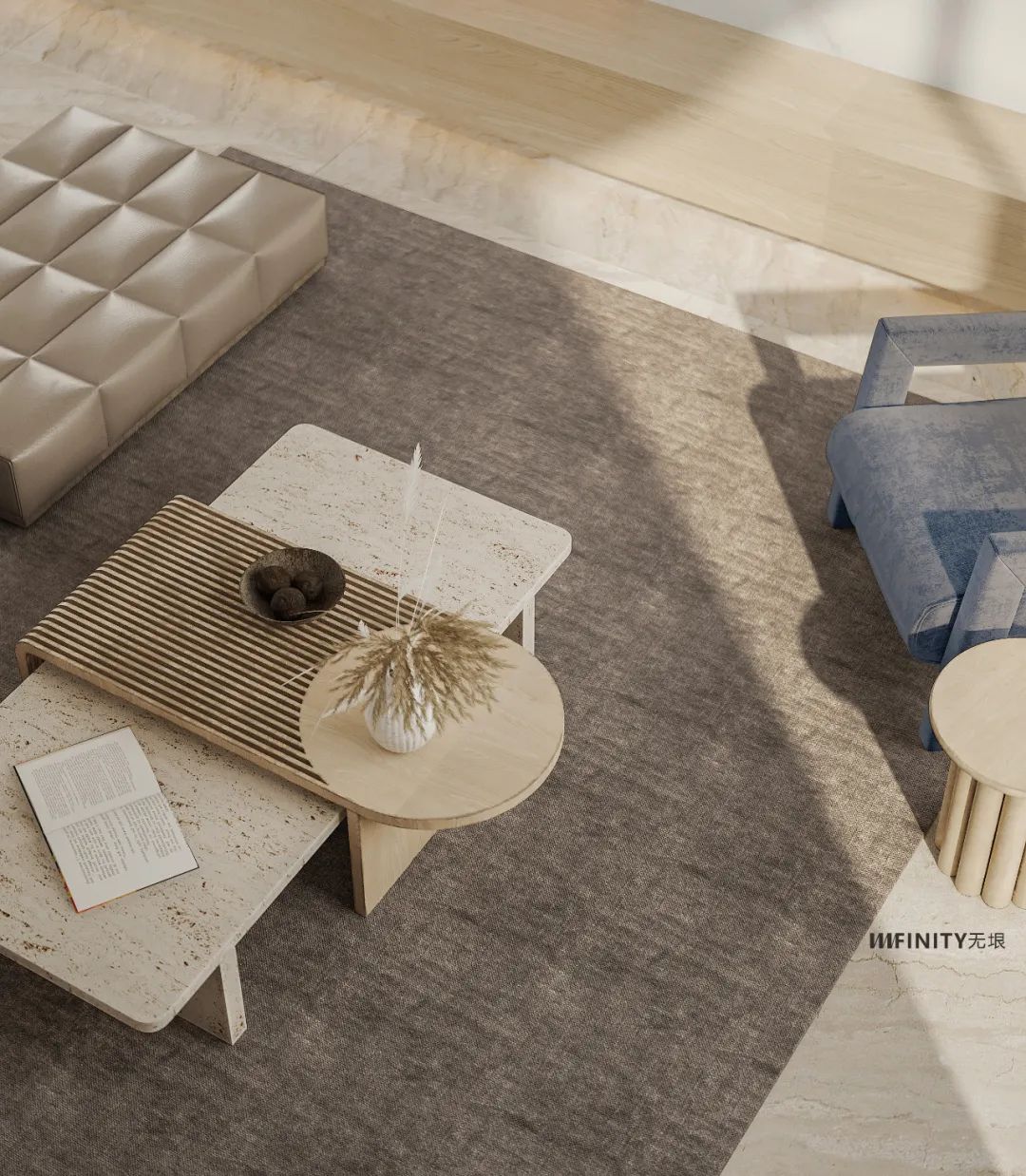 上海虹桥高尔夫别墅 | 无垠设计研究室的现代别墅美学-13