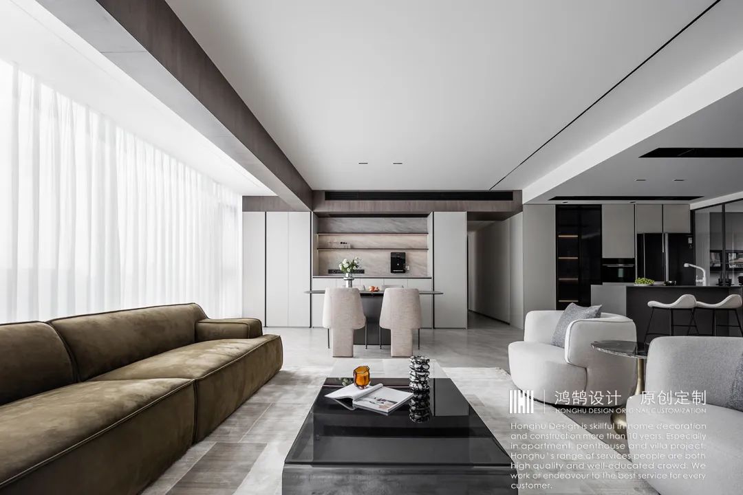 220㎡顶复里空间与自然,开放与融合的舒适表达。-14