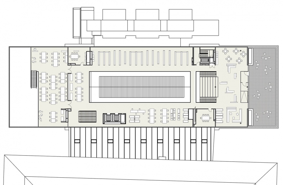 悬浮之阅 · 奥地利格拉茨大学图书馆扩建改造丨Atelier Thomas Pucher 事务所-40