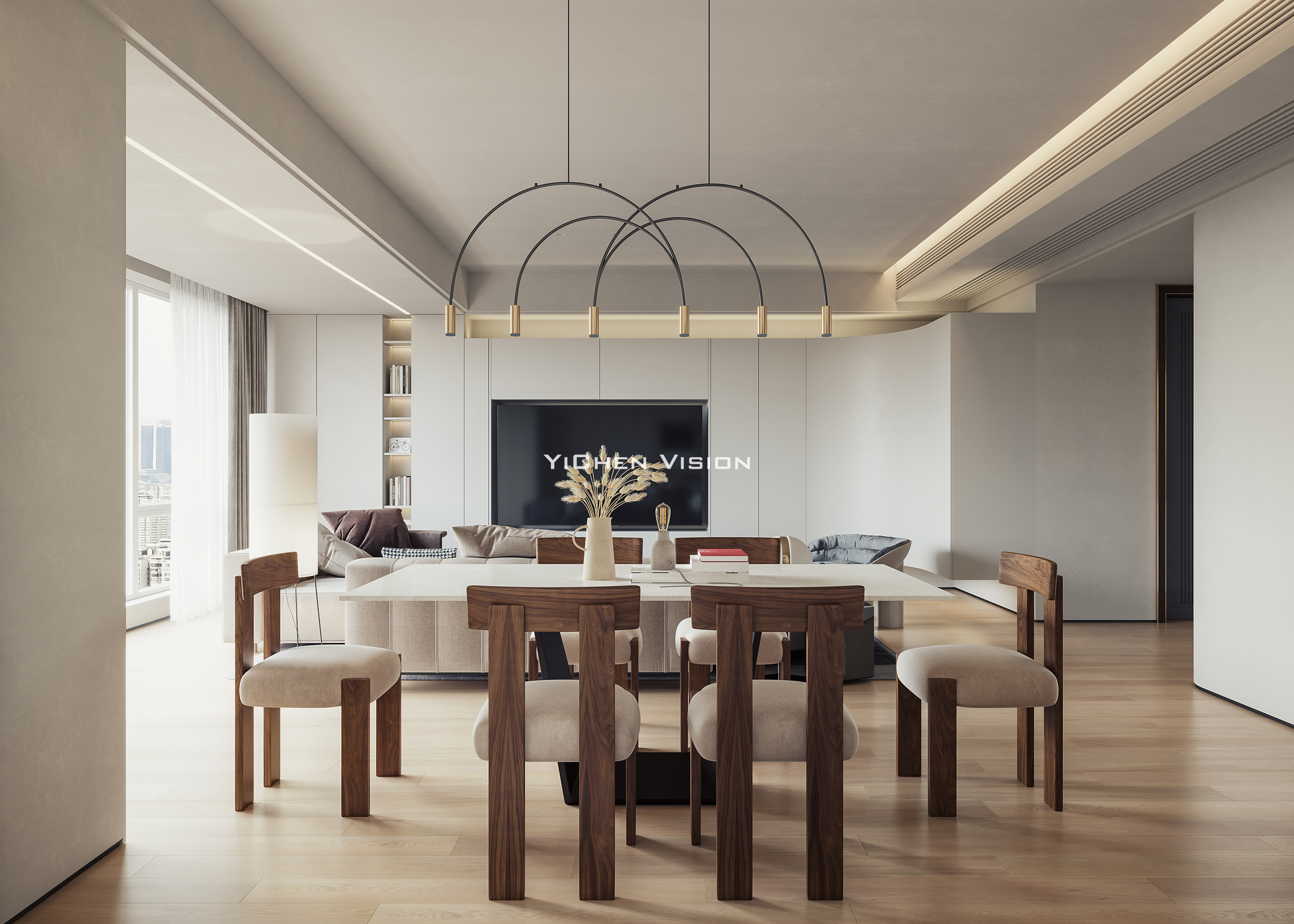 客厅合集丨屹尘视觉设计-4