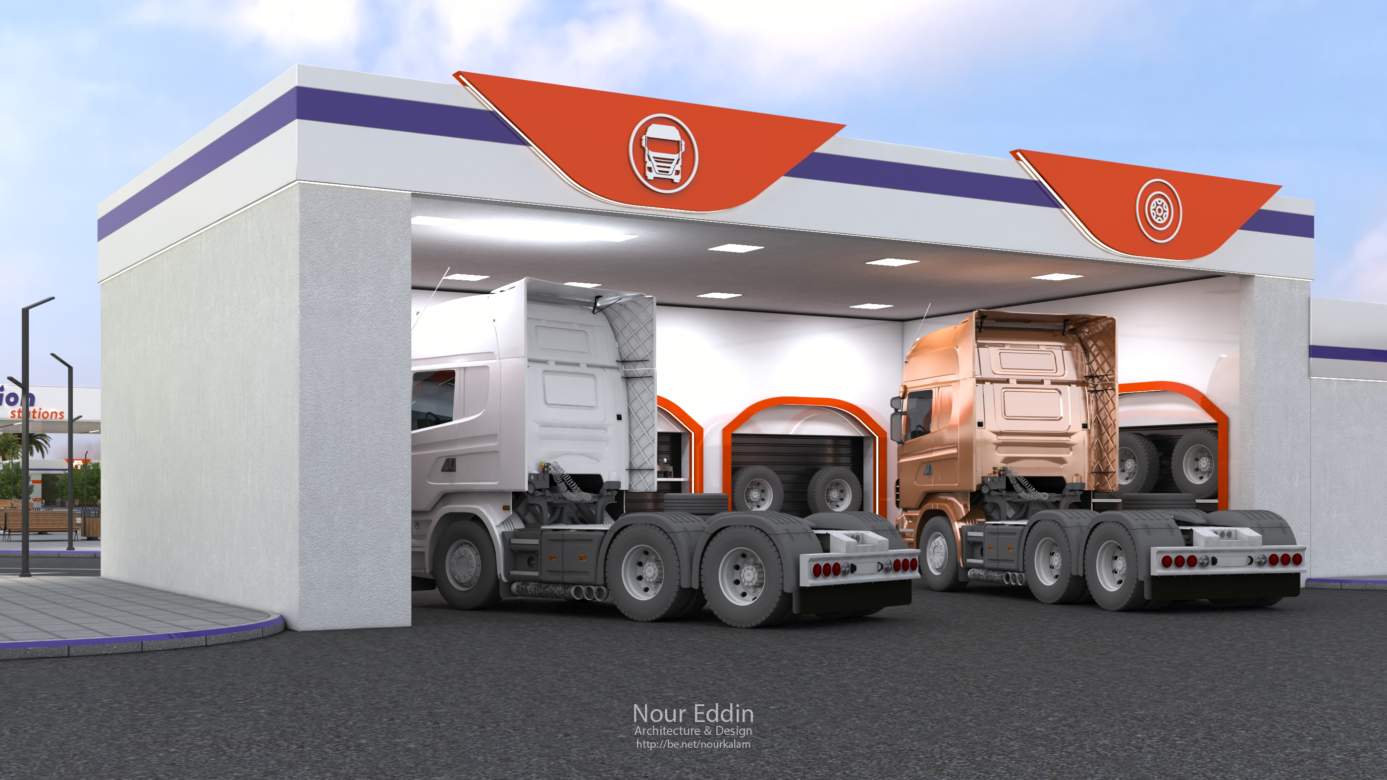 UNION - Petrol Station - محطة وقود - يونيون-27