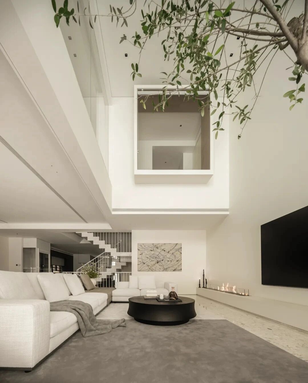 720㎡现代雅奢别墅,优雅从不需张扬-2