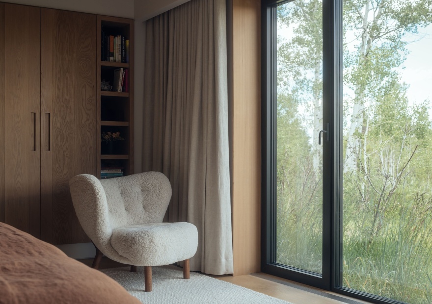 Snake River Cabin住宅丨美国怀俄明丨McLean Quinlan-22