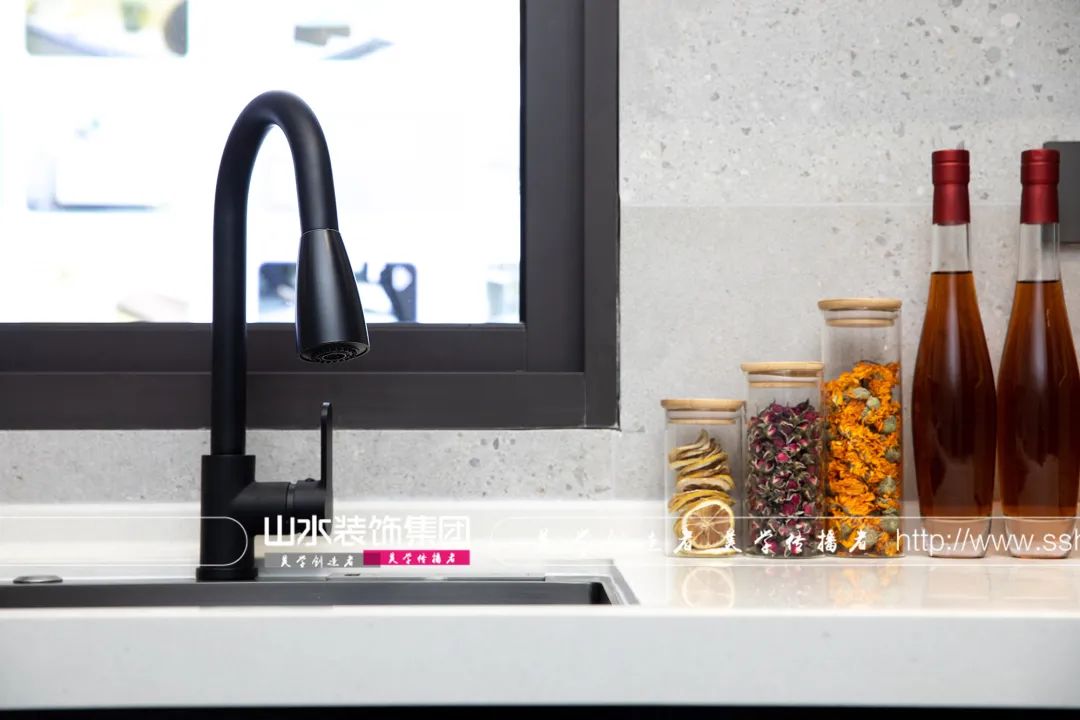 赛博朋克山水 S200 样板间丨山水空间装饰-53