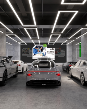 酷车里新场商业综合体空间硬装及软环境设计执行