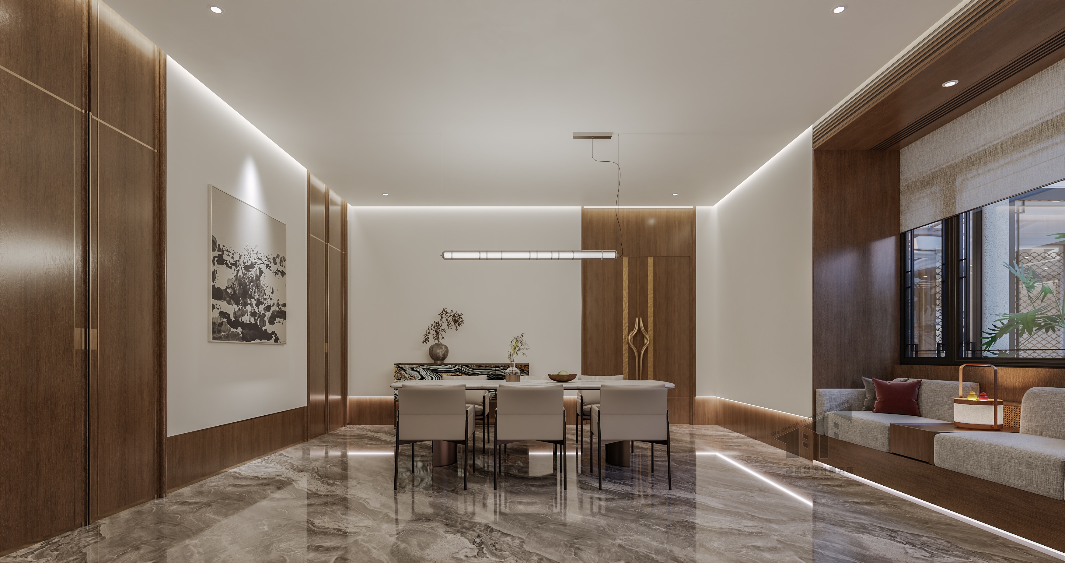 吉盈豪设计| 流动与凝聚 会所空间的叙事-14