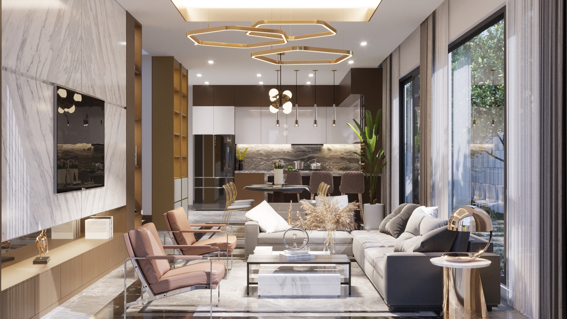 洪别墅、董别墅（注：Hung和Tung可能为姓氏拼音，若有具体背景信息可更精准翻译） 丨DA Visual-8