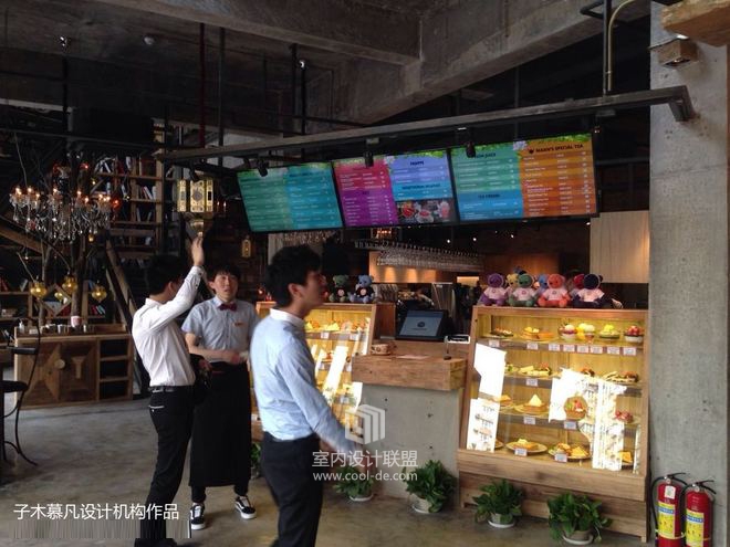 子木慕凡设计--漫咖啡太原店-3