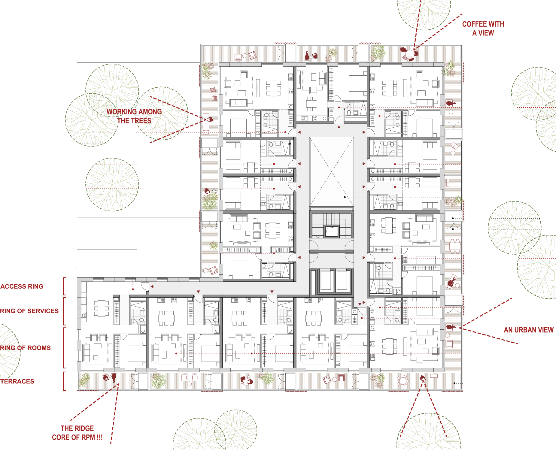 莫德然尼河滨公园住宅丨捷克丨Bevk Perović arhitekti-5