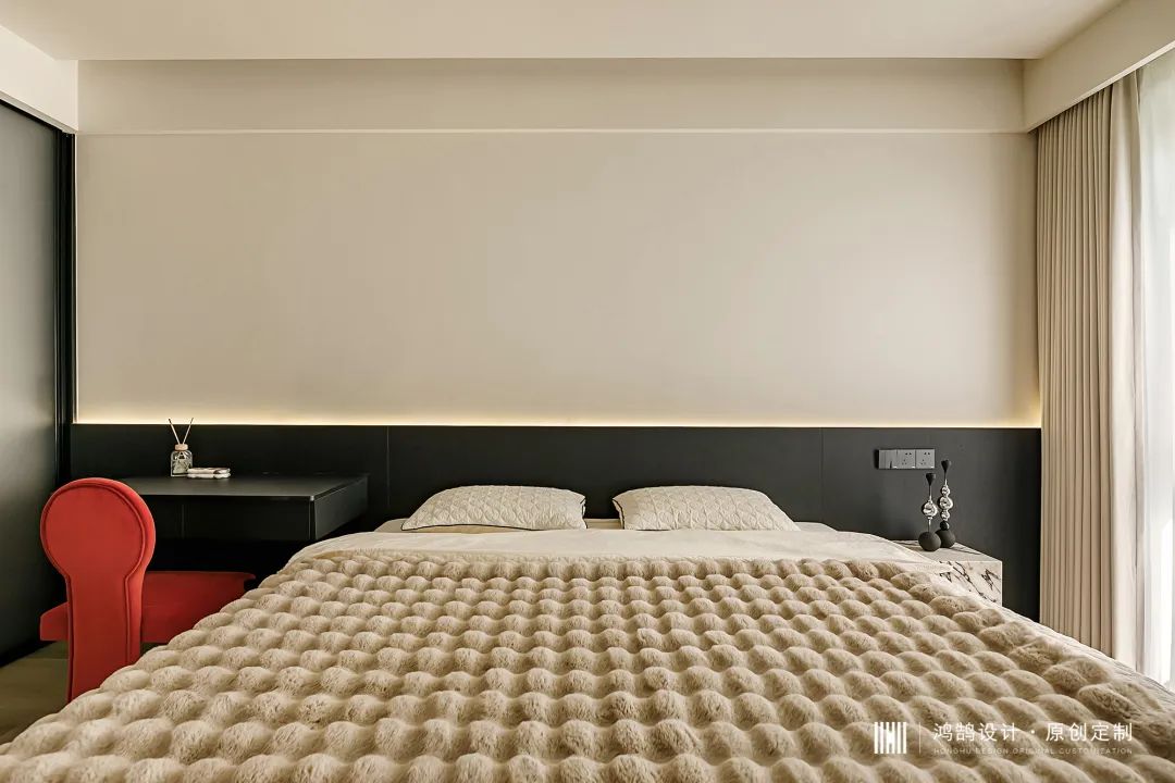 150㎡奶油轻法式 | 宝格丽大理石浪漫加分，这个家拥有高级色彩-19