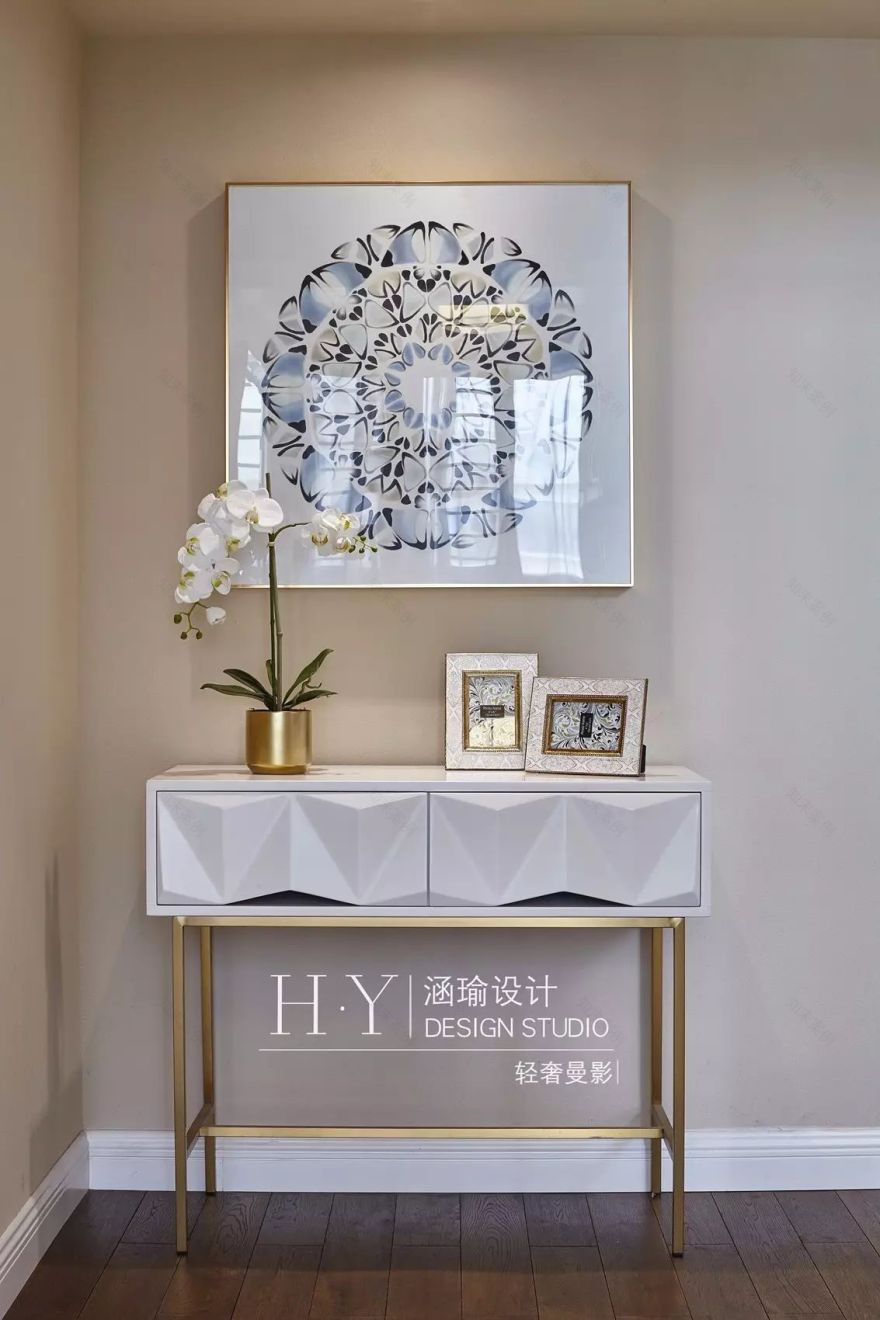 240 平现代美式轻奢复式,深圳中信领航城《轻奢曼影》-23