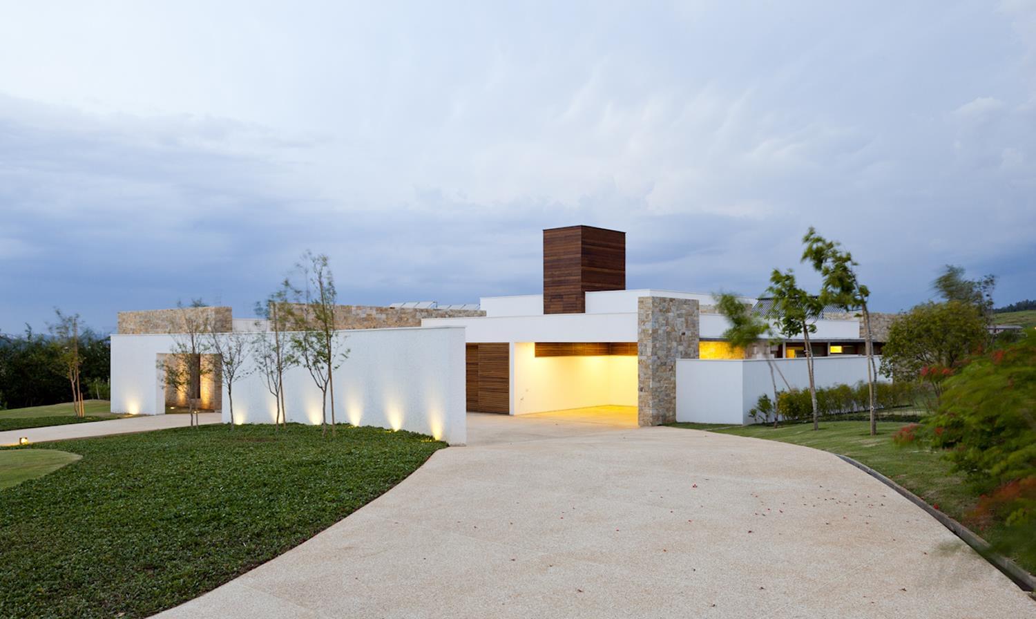 巴西 Vasco Lopes Arquitetura 的绿色环保住宅设计-3