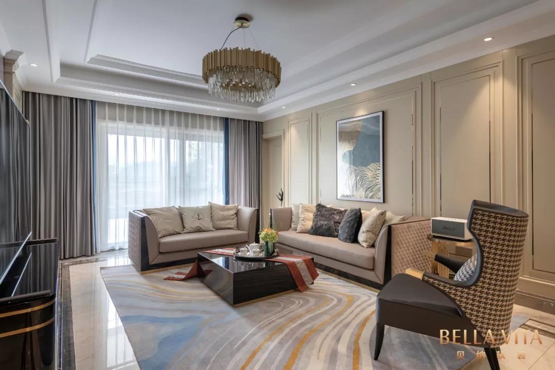 重庆·龙湖江与城·薇澜岸丨中国重庆丨BELLA VITA贝纳软装-12