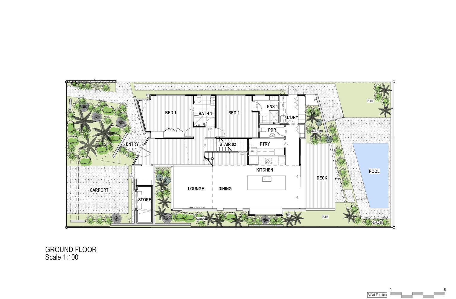 Tin Lizzie House · 黄金海岸的现代简约海滨住宅丨澳大利亚黄金海岸-29