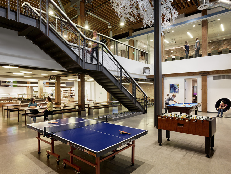 Weebly 办公室-- 旧金山历史仓库的现代改造-18