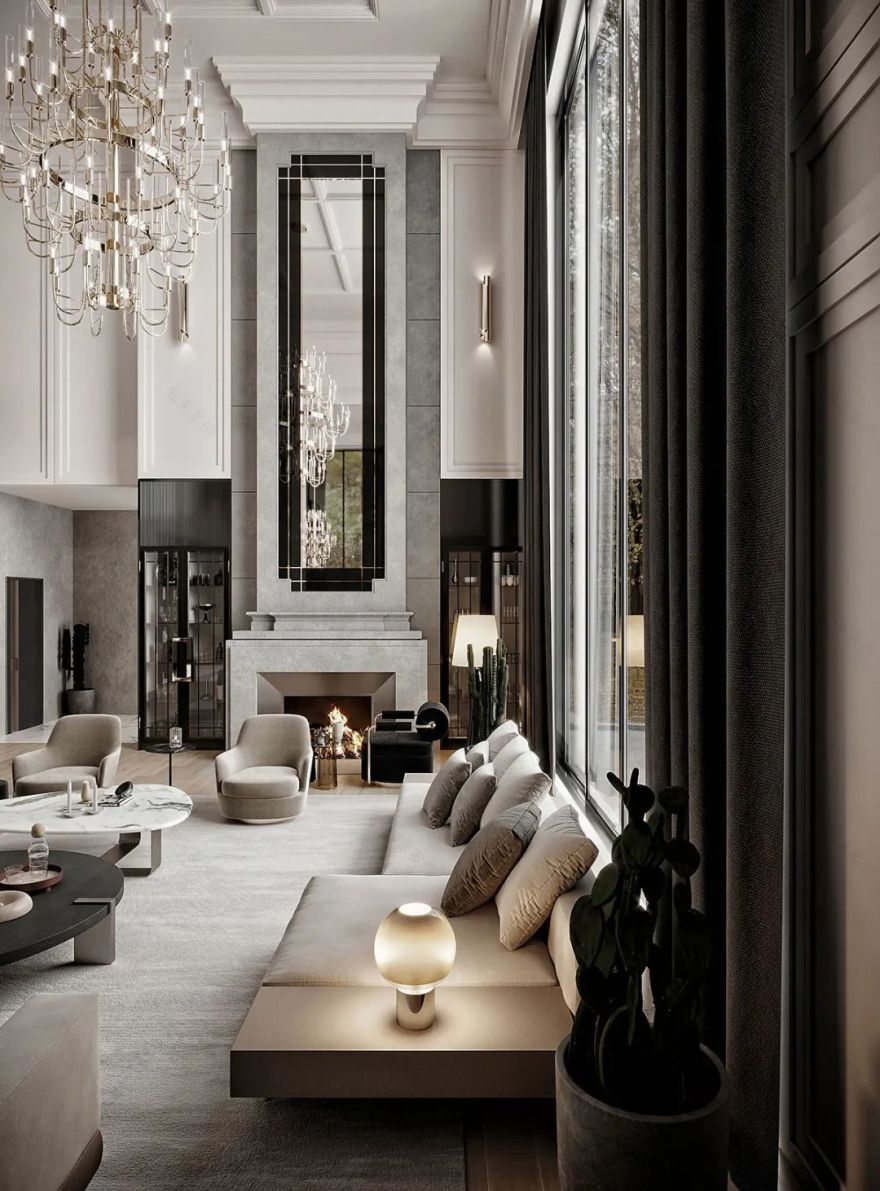 别墅豪宅 室内设计丨阿曼丨ZEBRANO,Buro One-7