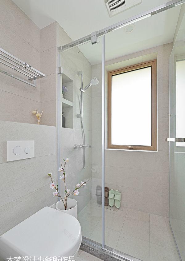 繁华都市中的宁静绿洲——上海 110㎡自然风家居设计-23