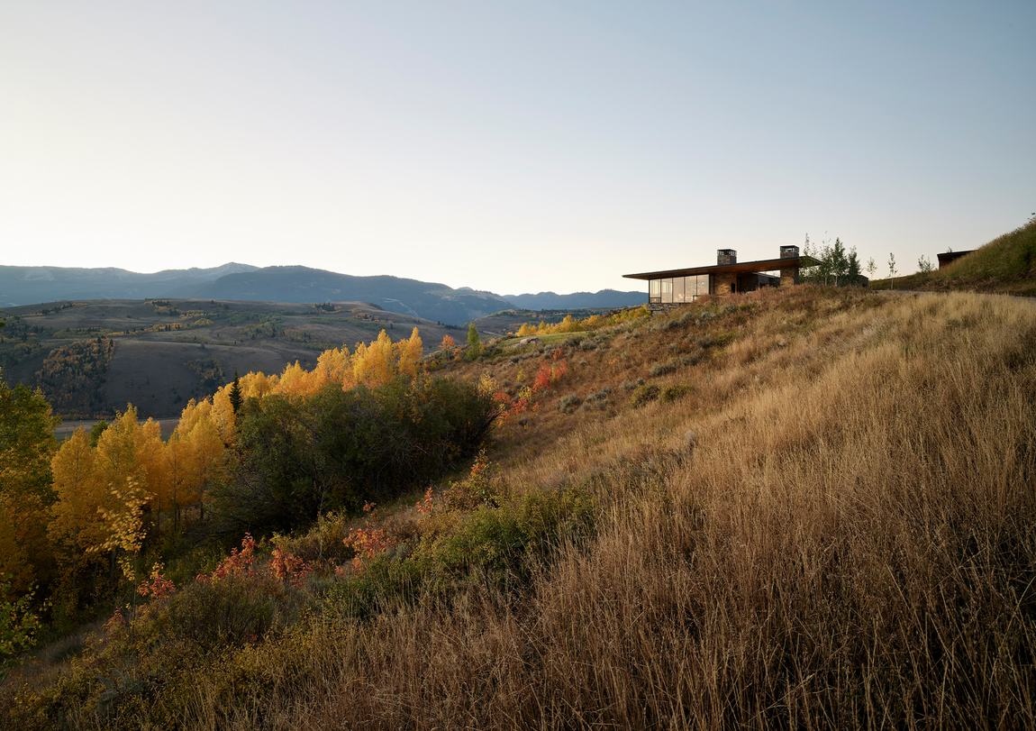 平静的自然建筑 · CLB Architects丨美国杰克逊-2