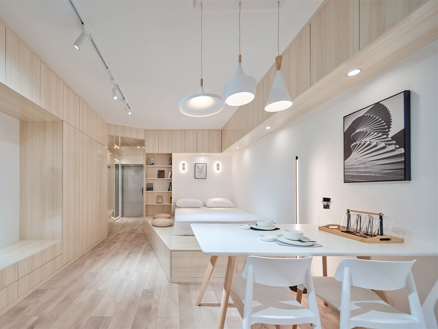 陕西渭南 34 平米小户型住宅改造丨中国渭南丨H.O.T Design 炽造设计工作室-3